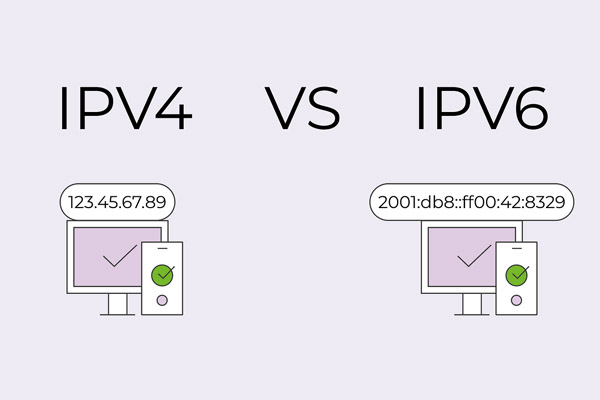 تفاوت IPv4 با IPv6